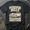 
Opel Astra H – Hverdagens helt weekendens undskyldning – Unisex T-Shirt – Sort