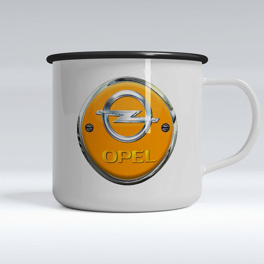 Opel Emaljekrus-Krus-Opel-Garage Culture Shop- garage - man cave - merchandise