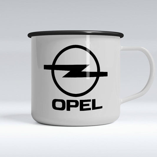 Opel Emaljekrus-Krus-Opel-Garage Culture Shop- garage - man cave - merchandise