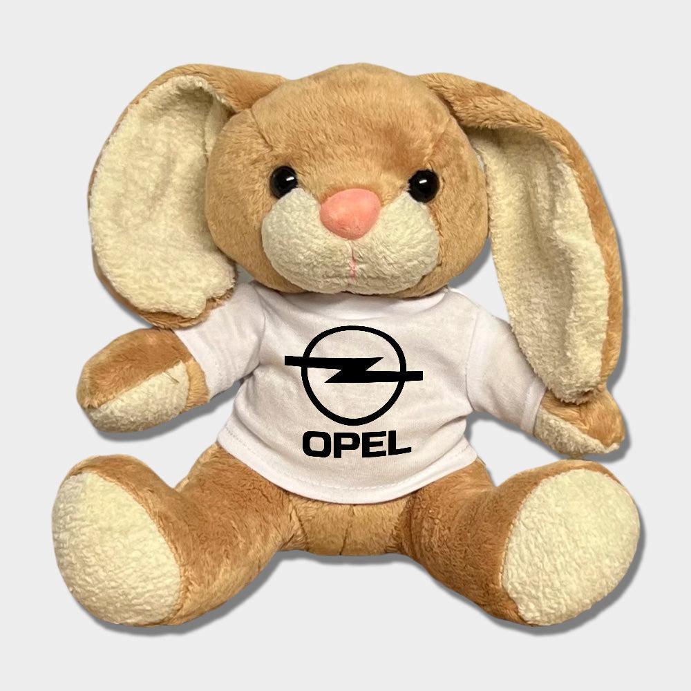 Opel Plysdyr Kanin, Bunny-Bamse-Opel-Garage Culture Shop- garage - man cave - merchandise