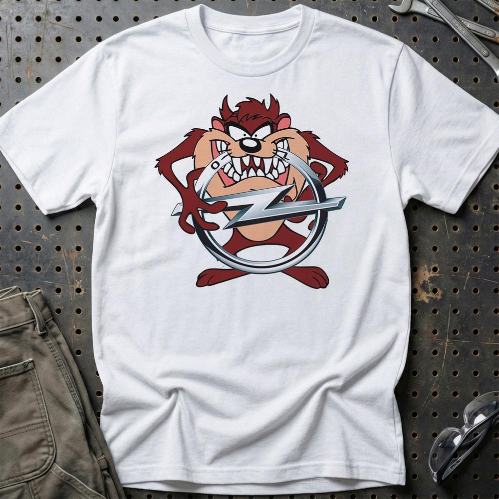 Opel TAZ T-Shirt-Beklædning-Opel-Hvid-S-Garage Culture Shop- garage - man cave - merchandise