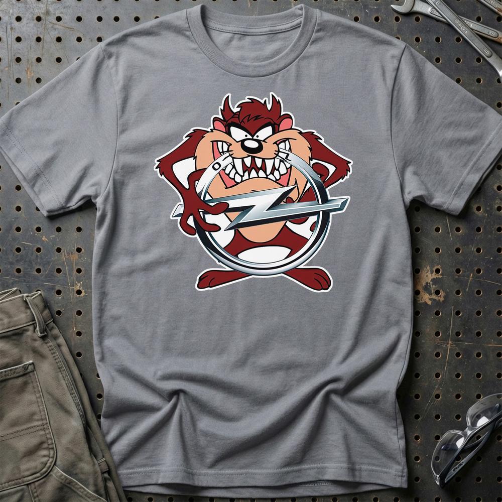 Opel TAZ T-Shirt-Beklædning-Opel-Grå Sport-S-Garage Culture Shop- garage - man cave - merchandise