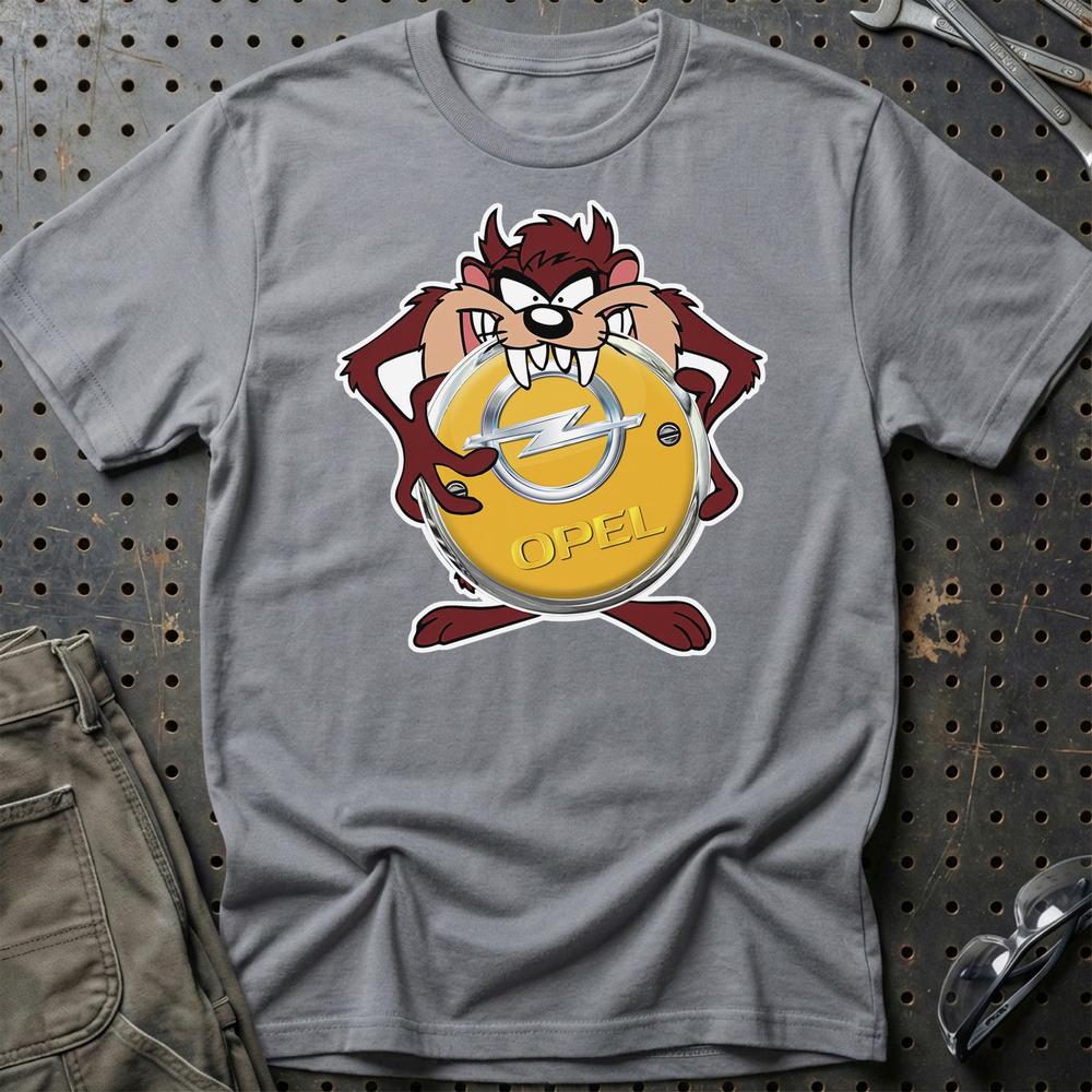 Opel TAZ T-Shirt-Beklædning-Opel-Grå Sport-S-Garage Culture Shop- garage - man cave - merchandise