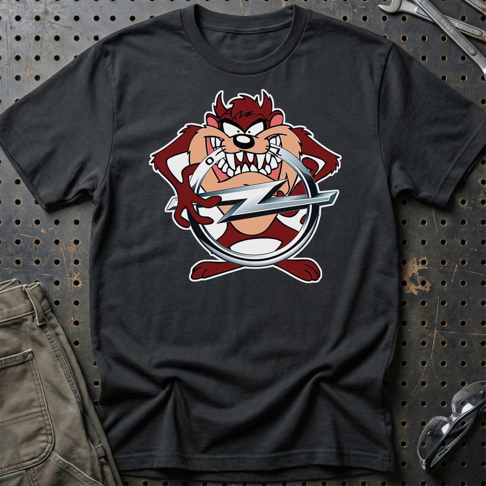 Opel TAZ T-Shirt-Beklædning-Opel-Sort-S-Garage Culture Shop- garage - man cave - merchandise