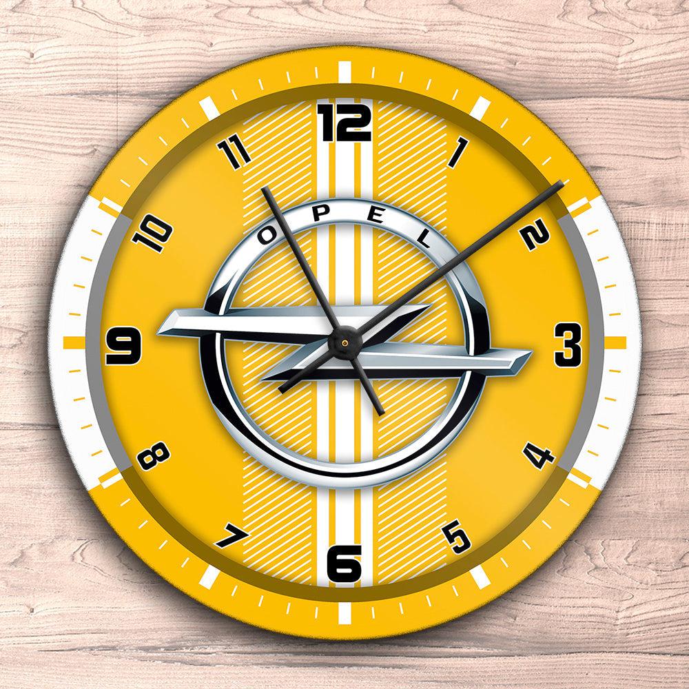 Opel Vægur Rundt-Clock-Opel-Garage Culture Shop- garage - man cave - merchandise