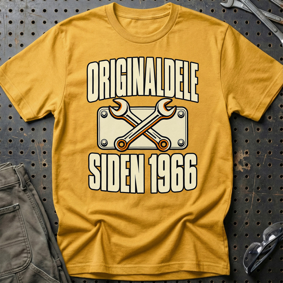 
Originaldele – Siden 1966 T-Shirt – Guld
