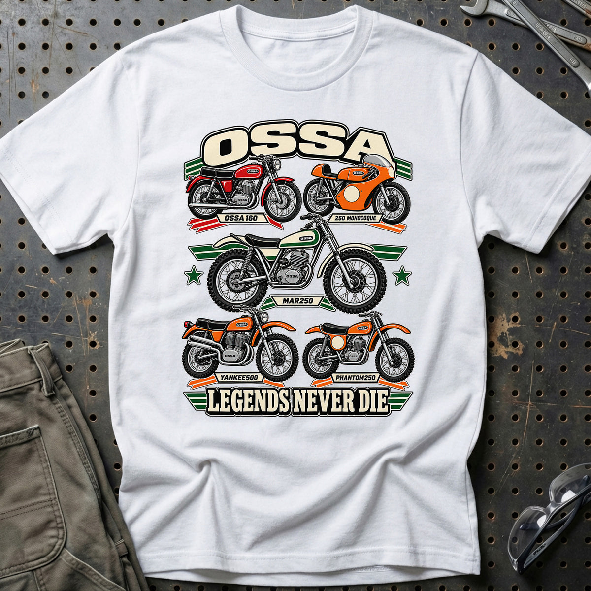 
Produktbillede af Ossa Legends Never Die T-Shirt