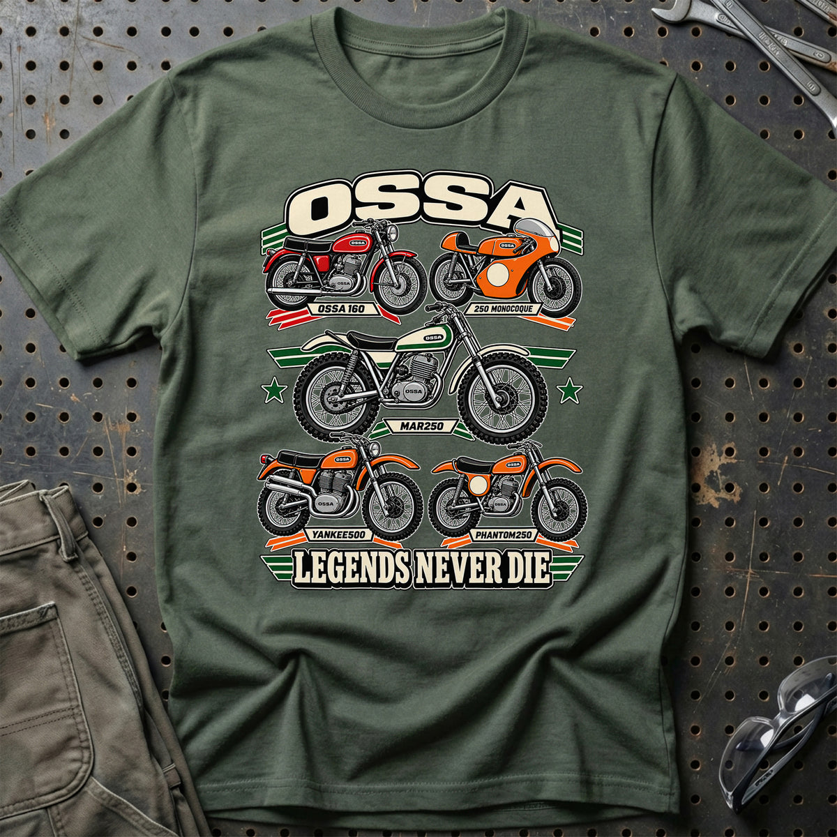 
Produktbillede af Ossa Legends Never Die T-Shirt