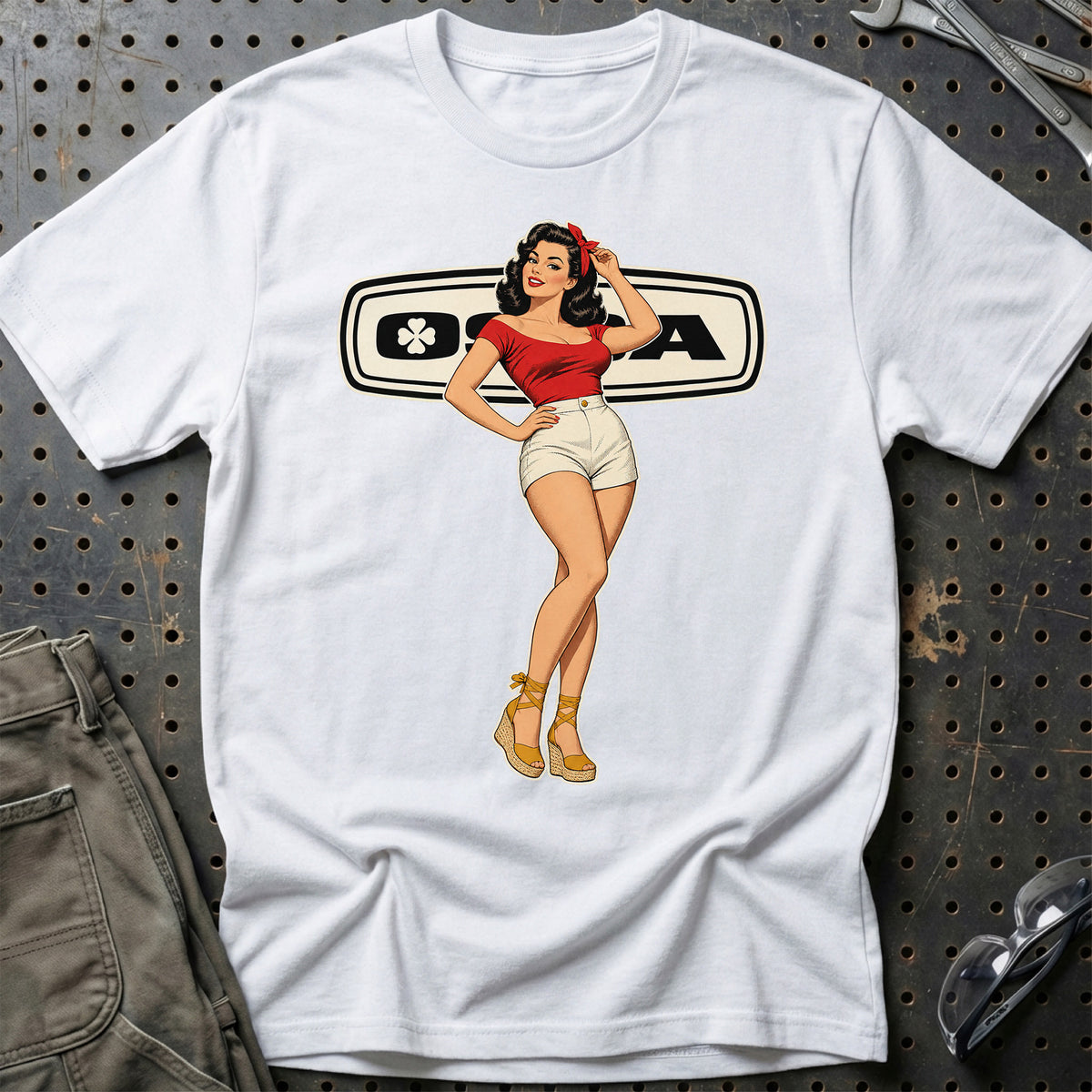 
Produktbillede af Ossa Retro Pinup T-Shirt