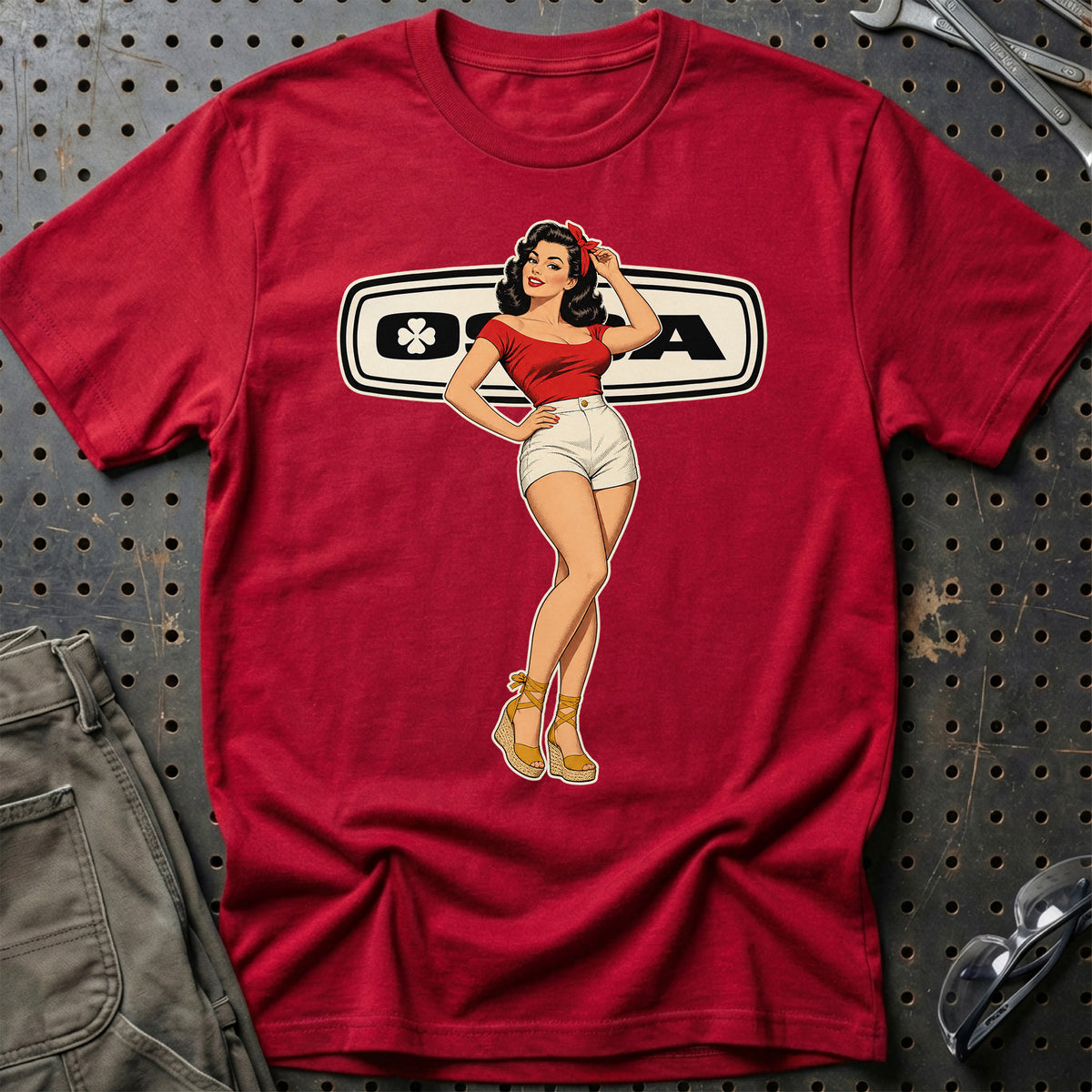 
Produktbillede af Ossa Retro Pinup T-Shirt