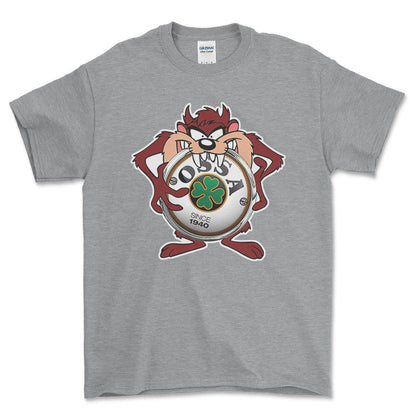 Ossa TAZ Unisex T-Shirt , Bomul-Beklædning-Ossa-Grå Sport-S-Forside-Garage Culture Shop- garage - man cave - merchandise