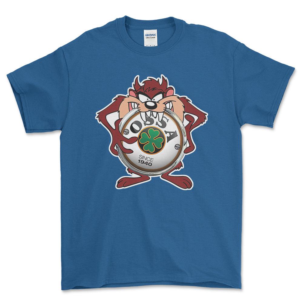 Ossa TAZ Unisex T-Shirt , Bomul-Beklædning-Ossa-Blå Royal-S-Forside-Garage Culture Shop- garage - man cave - merchandise