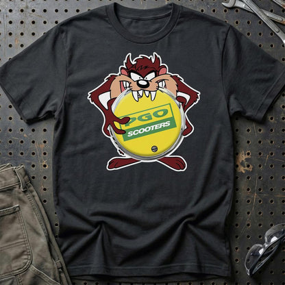 PGO TAZ Unisex T-Shirt , Bomuld-Beklædning-PGO-Sort-S-Garage Culture Shop- garage - man cave - merchandise