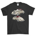 Packard 120 Convertible 1937 T-Shirt-Beklædning-Packard-Sort-S-Garage Culture Shop- garage - man cave - merchandise