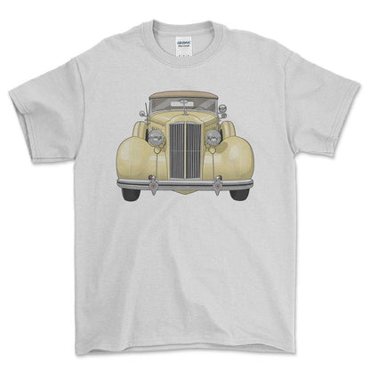 Packard 120 Convertible 1937 - Unisex T-Shirt-Beklædning-Packard-Garage Culture Shop- garage - man cave - merchandise