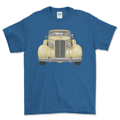 Packard 120 Convertible 1937 - Unisex T-Shirt-Beklædning-Packard-Garage Culture Shop- garage - man cave - merchandise