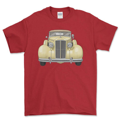 Packard 120 Convertible 1937 - Unisex T-Shirt-Beklædning-Packard-Garage Culture Shop- garage - man cave - merchandise