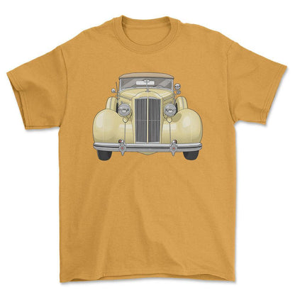 Packard 120 Convertible 1937 - Unisex T-Shirt-Beklædning-Packard-Garage Culture Shop- garage - man cave - merchandise