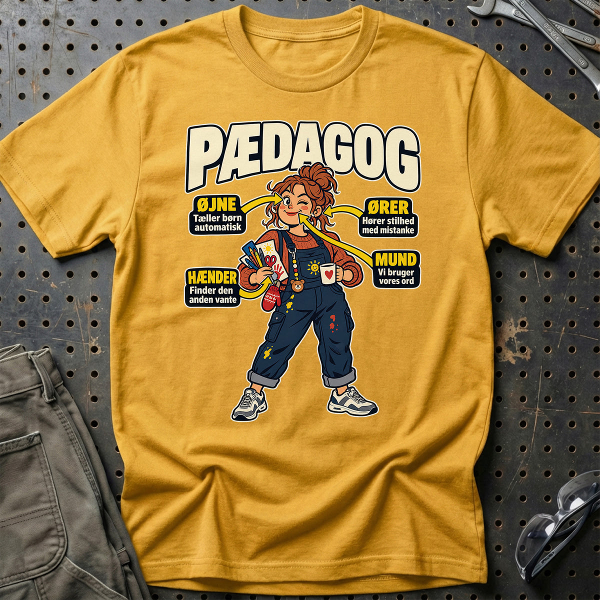 
Produktbillede af Pædagog – Anatomi T-Shirt