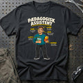 
Pædagogisk assistent – Altid en plan B – Unisex T-Shirt – Sort