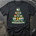 
Pædagogmedhjælper – Julehygge – Unisex T-Shirt – Sort