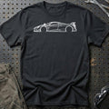 Pagani Huarya Outline T-Shirt-Beklædning-Pagani-Sort-S-Garage Culture Shop- garage - man cave - merchandise