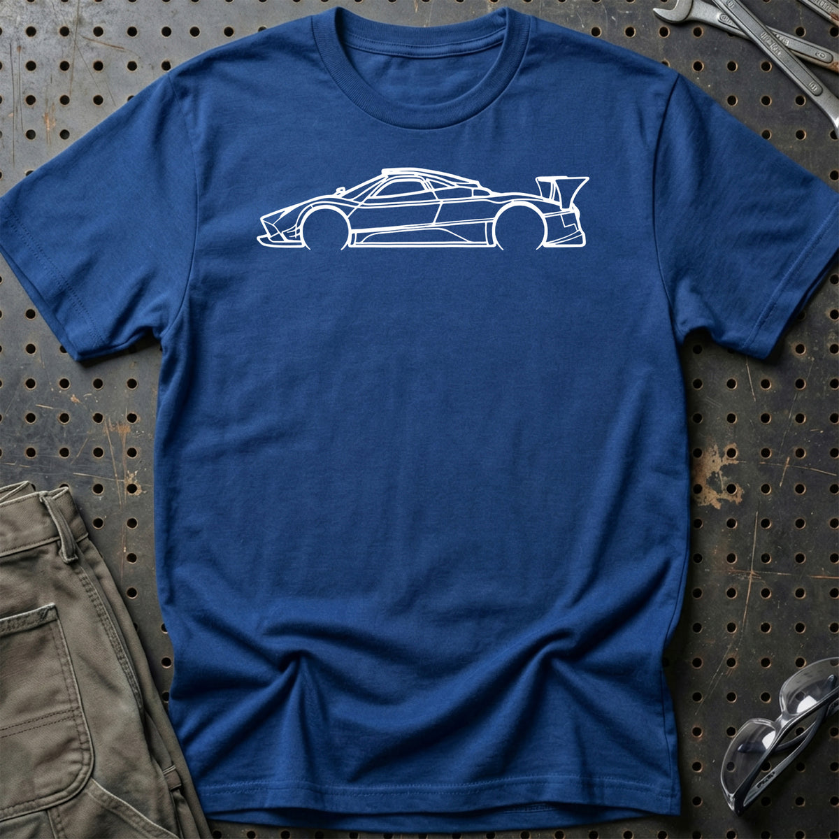 
Produktbillede af Pagani Zonda R Outline T-Shirt