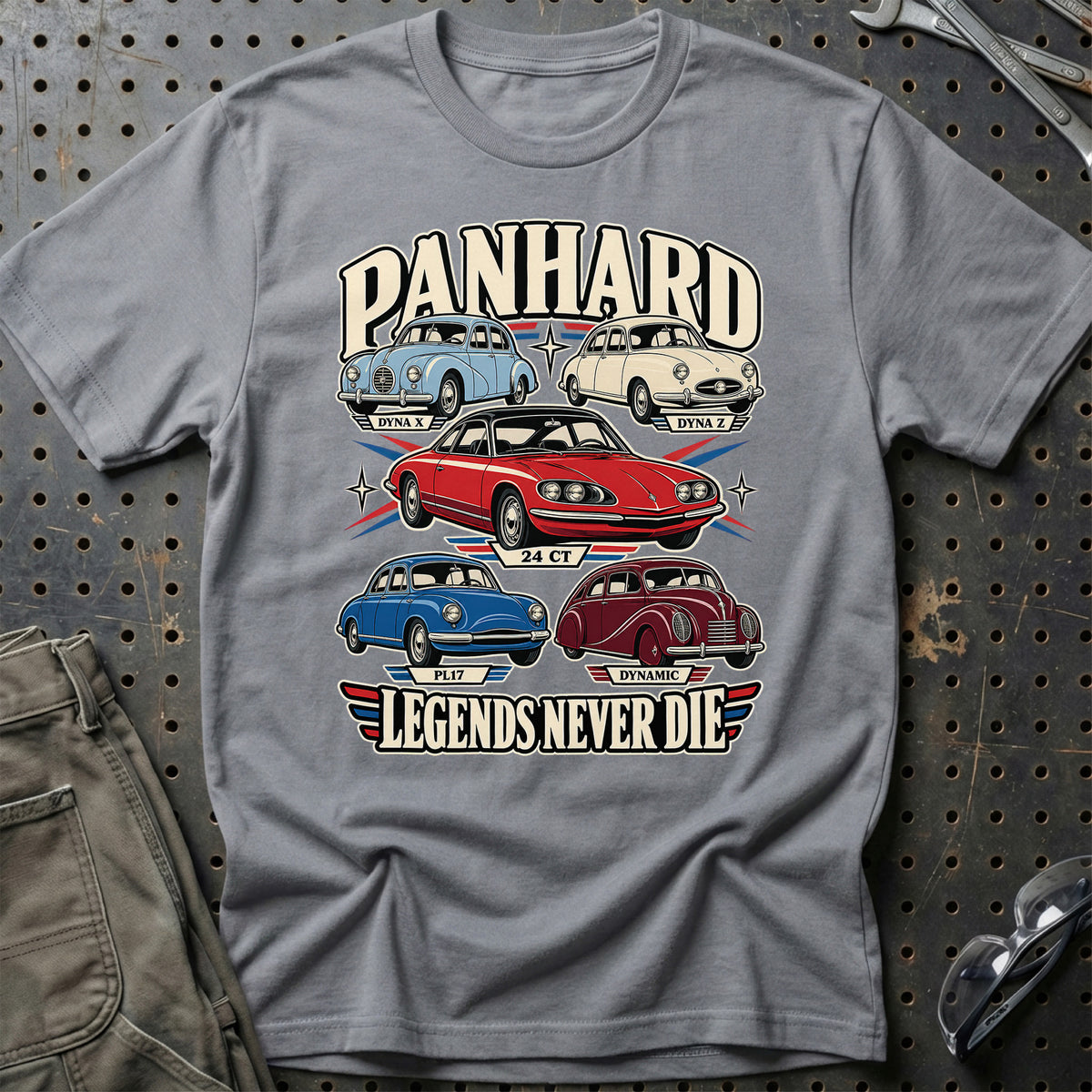 
Produktbillede af Panhard Legends Never Die T-Shirt