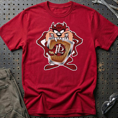 Panhard TAZ Unisex T-Shirt , Bomuld-Beklædning-Panhard-Rød-S-Garage Culture Shop- garage - man cave - merchandise