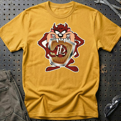 Panhard TAZ Unisex T-Shirt , Bomuld-Beklædning-Panhard-Guld-S-Garage Culture Shop- garage - man cave - merchandise