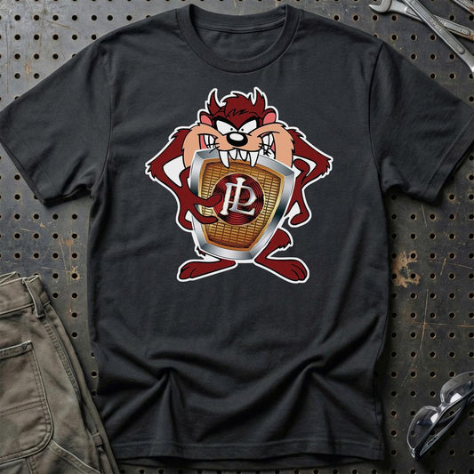 Panhard TAZ Unisex T-Shirt , Bomuld-Beklædning-Panhard-Sort-S-Garage Culture Shop- garage - man cave - merchandise