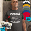 Personlig - Ask Me About My MC T-Shirt-Beklædning-Garage Culture-Garage Culture Shop- garage - man cave - merchandise