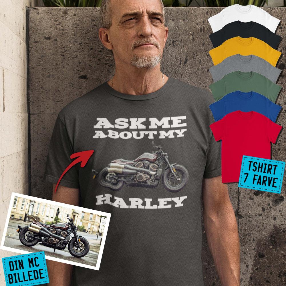 Personlig - Ask Me About My MC T-Shirt-Beklædning-Garage Culture-Garage Culture Shop- garage - man cave - merchandise