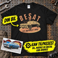 
Produktbillede af Personlig - Besat Af Min Bil/Motorcykel - Med Din Bil MC Billede T-Shirt