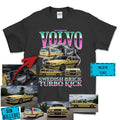Personlig Bootleg Style - Din Bil Billede + Din Text T-Shirt-Beklædning-Garage Culture-Sort-S-Garage Culture Shop- garage - man cave - merchandise
