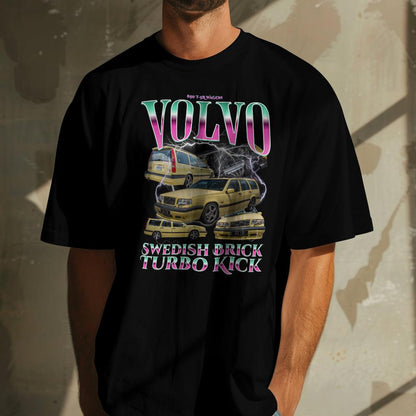 Personlig Bootleg Style - Din Bil Billede + Din Text Unisex T-Shirt , Bomuld-Beklædning-Garage Culture-Garage Culture Shop- garage - man cave - merchandise