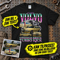 
Produktbillede af Personlig Bootleg Style - Din Bil Billede + Din Text T-Shirt