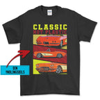 Personlig - Classic not Plastic - Med Din Yndlingsbils T-Shirt-Beklædning-Garage Culture-Garage Culture Shop- garage - man cave - merchandise
