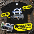 
Produktbillede af Personlig - Din Bil Billede + Logo T-Shirt