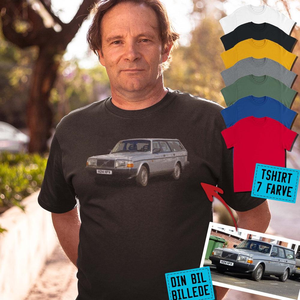 Personlig - Din Bil Billede T-Shirt-Beklædning-Garage Culture-Garage Culture Shop- garage - man cave - merchandise