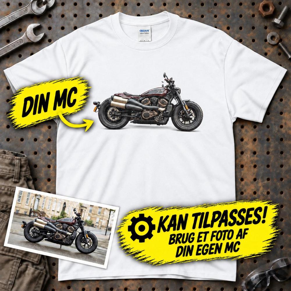 
Produktbillede af Personlig - Din MC Billede T-Shirt