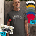 Personlig - Din MC Billede T-Shirt-Beklædning-Garage Culture-Garage Culture Shop- garage - man cave - merchandise