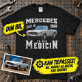 
Produktbillede af Personlig - Min Bil/MC Er Min Medicin - Med Din Bil MC Billede T-Shirt
