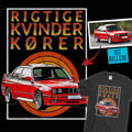 Personlig - Rigtige Kvinder Kører - Med Din Bil MC Billede T-Shirt-Beklædning-Garage Culture-Garage Culture Shop- garage - man cave - merchandise