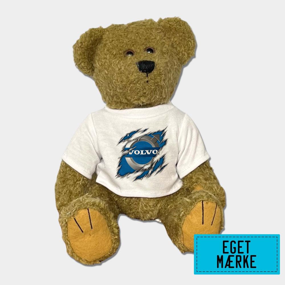 Personlig - Ripped Dit Bil MC Logo - Plysdyr Bamse, Teddy Bear-Bamse-Funny Garage-Garage Culture Shop- garage - man cave - merchandise