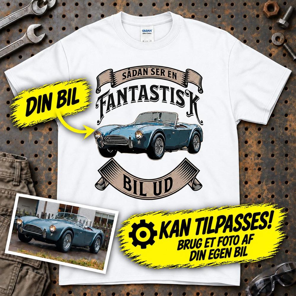 
Produktbillede af Personlig - Sådan Ser en Fantastisk Bil Ud - Med Din Bil MC Billede T-Shirt