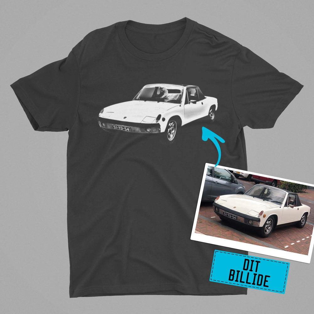 Personlig Til Dig T-Shirt - Din Bil MC Billede T-Shirt-Beklædning-Garage Culture-Garage Culture Shop- garage - man cave - merchandise