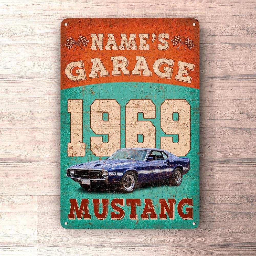 Personlig - Your Name's Garage - Din Bil/Mc Garage Skilte, Musemåtte, Dørmåtte-Skilte-Garage Culture-Garage Culture Shop- garage - man cave - merchandise