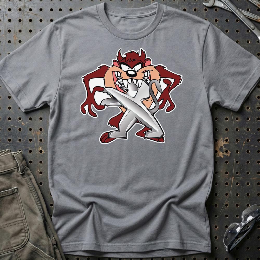 Peugeot TAZ T-Shirt-Beklædning-Peugeot-Grå Sport-S-Garage Culture Shop- garage - man cave - merchandise