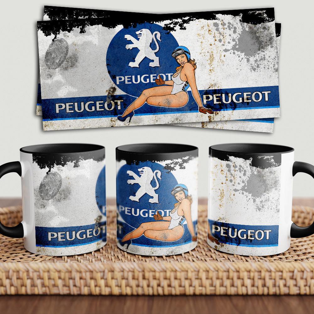 Peugeot "To Toner" Vintage Keramisk Krus-Krus-Peugeot-Garage Culture Shop- garage - man cave - merchandise